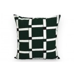 Poszewka z Kory 40x40 Kratka Zielona 2299