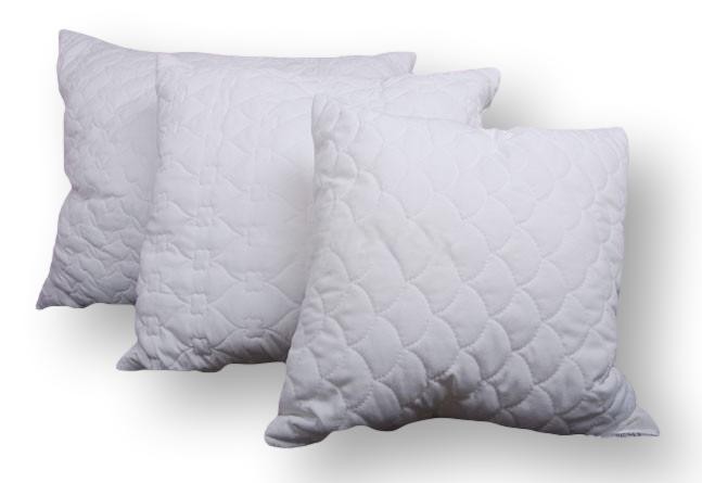 Poduszka Antyalergiczna Sztuczny Puch 40x40 Biała z Zamkiem