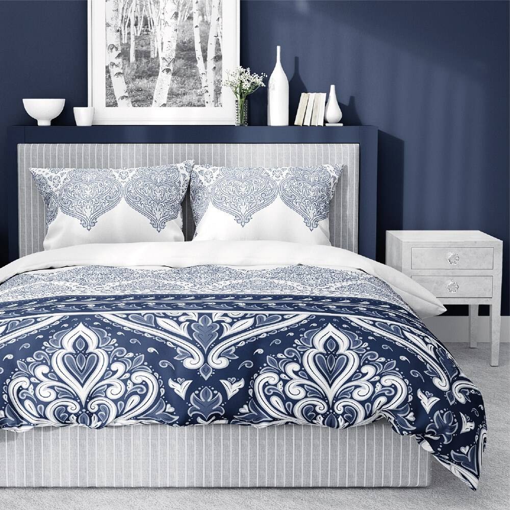 Pościel Satynowa Home Satin 140x200 Bryza Granat 
