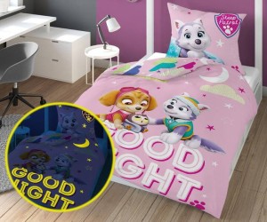 Pościel Świecąca w Ciemności Psi Patrol 140x200 PP 14