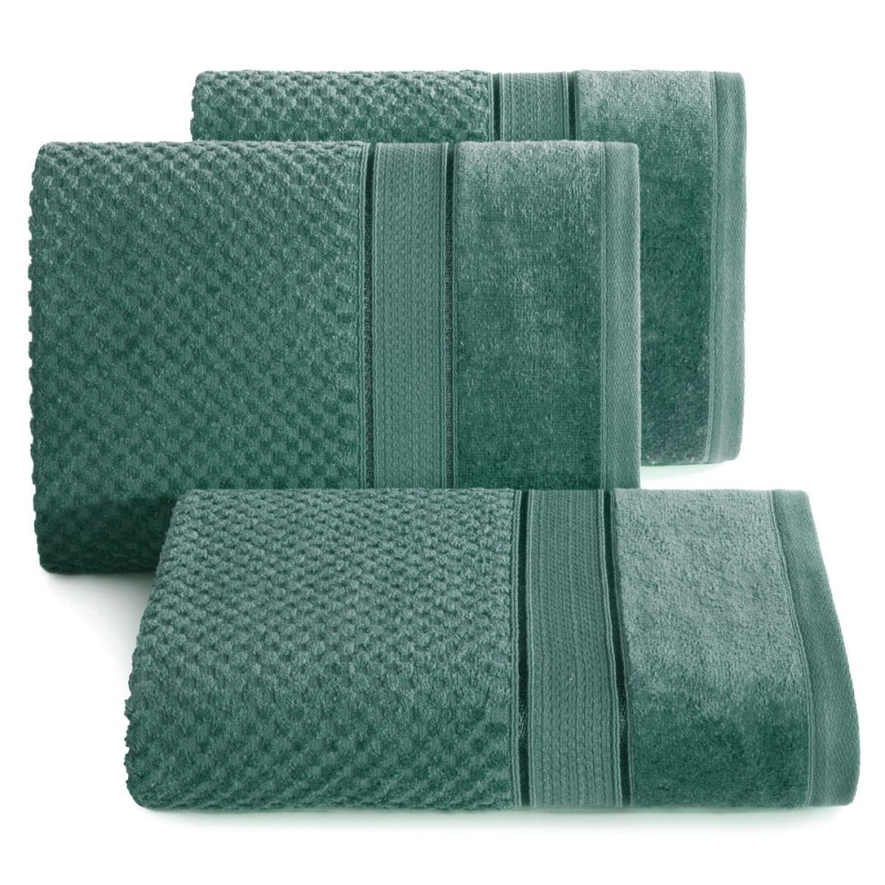 Ręcznik Frotte Jessi 70x140 Ciemna Zieleń 07