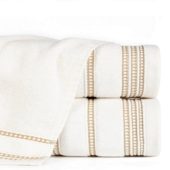 Ręcznik Frotte Amanda 70x140 Krem 01