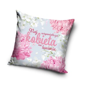 Poszewka Okazjonalna 40x40 Najwspanialsza Kobieta 5009