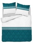 Pościel Bawełna Satynowa HS 160x200 Morska 3393-A