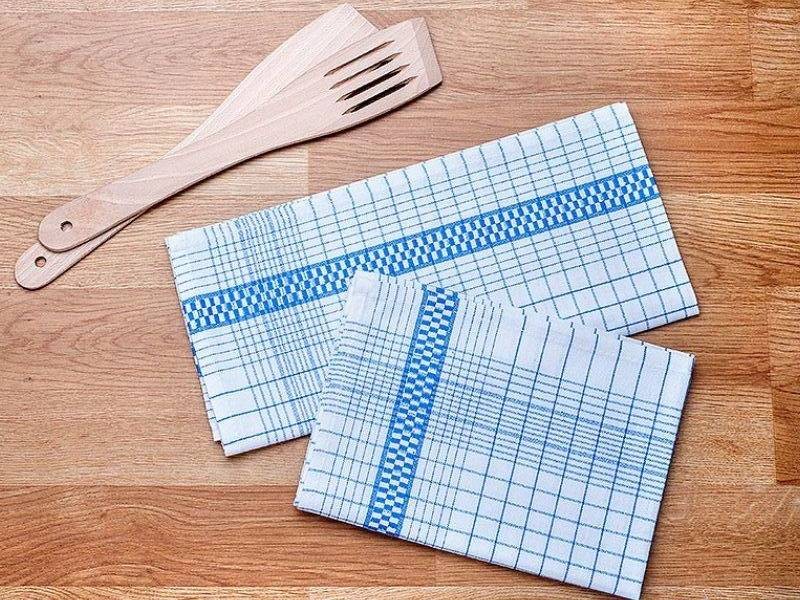 Ściereczka Kuchenna Bawełniana Nina 45x65 Niebieska