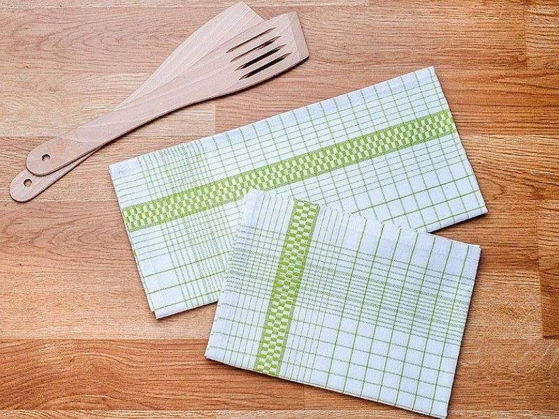 Ściereczka Kuchenna Bawełniana Nina 45x65 Zielona