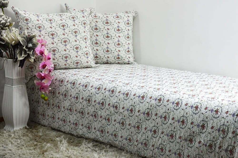 Pościel z Kory 220x200 Wianki Krem 0620