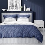 Pościel Satynowa Home Satin 140x200 Granat Mozaik 3830-A
