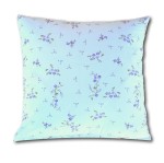 Poszewka 100% Bawełna 40x40 Kwiatki Fiolet 06