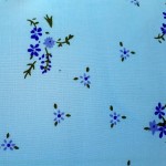 Poszewka 100% Bawełna 40x40 Kwiatki Fiolet 06