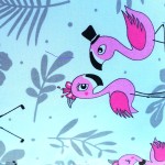 Poszewka 100% Bawełna 40x40 Flamingi 08