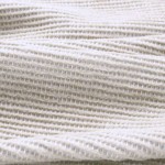 Koc Bawełna Akryl Amber Boho 150x200 Jasny Krem