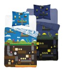 Pościel Świecąca w Ciemności 140x200 Minecraft 4085 A