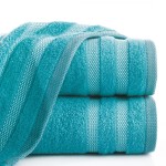 Ręcznik Frotte Riki 70x140 Jasny Turkus 10