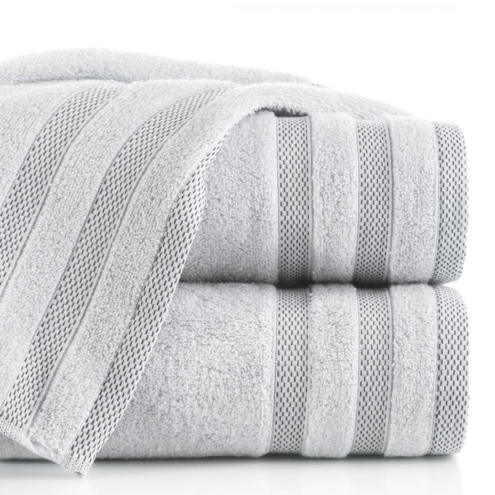 Ręcznik Frotte Riki 70x140 Srebrny 03