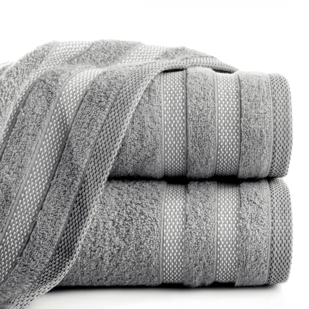 Ręcznik Frotte Riki 70x140 Stalowy 04