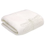 Koc z Mikrofibry 150x200 Lori Biały