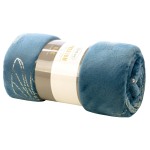 Koc z Mikrofibry 150x200 Lori Niebieski