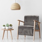 Koc Narzuta na Fotel 70x160 Cindy 4 Grafit