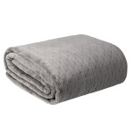 Koc Narzuta na Fotel 70x160 Cindy 4 Grafit