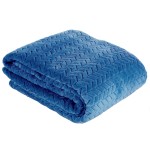 Koc Narzuta na Fotel 70x160 Cindy Granat