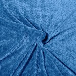 Koc Narzuta na Fotel 70x160 Cindy Granat