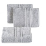 Ręcznik Bambusowy Mila 50x90 Srebrny 02