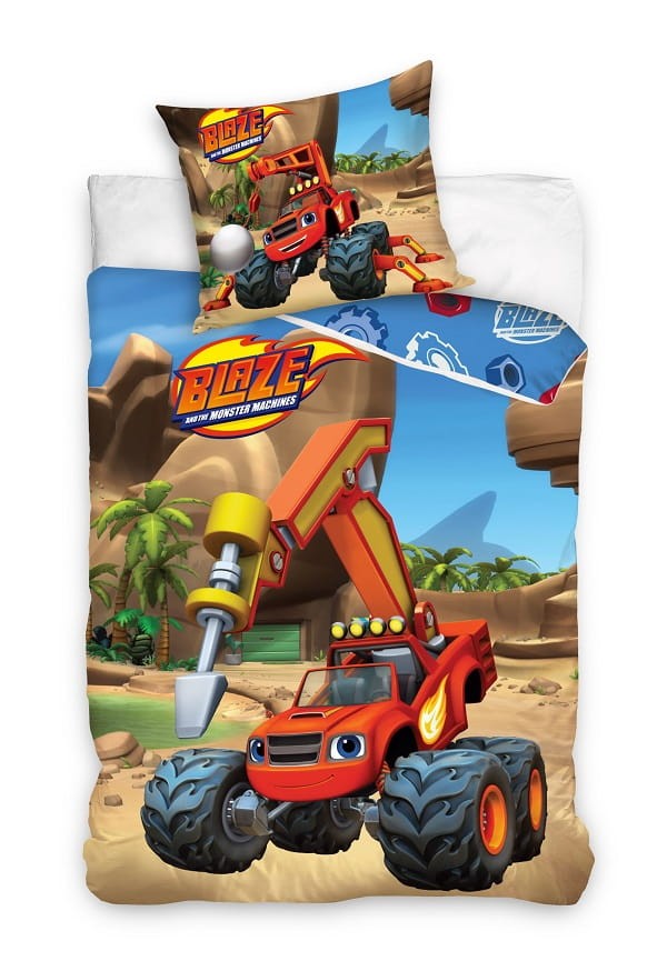 Pościel Dziecięca 100% bawełna 140x200 Blaze 1010