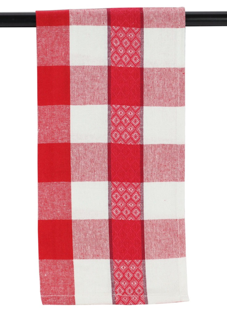 Ściereczka Kuchenna Bawełniana Stella 45x65 Czerwony