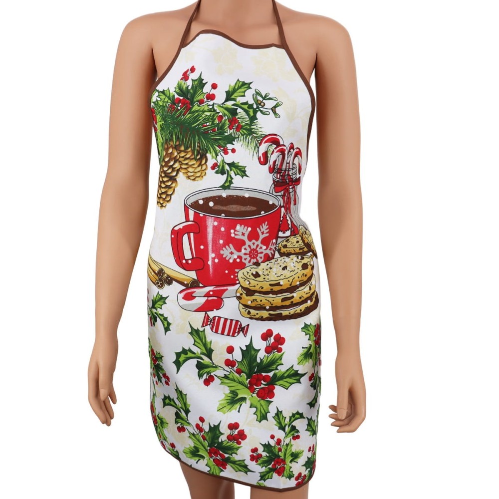 Fartuszek Kuchenny 50x76 Holiday Biel