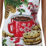 Fartuszek Kuchenny 50x76 Holiday Biel