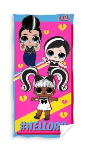 Ręcznik Dziecięcy Licencyjny 70x140 Lol Surprise 1033