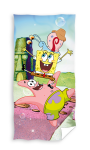 Ręcznik Dziecięcy Licencyjny 70x140 SpongeBob 4001