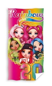 Ręcznik Dziecięcy Licencyjny 70x140 Rainbow High 0977