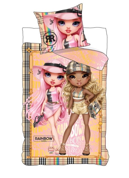 Pościel Licencyjna Bawełniana 160x200 Rainbow High 0763