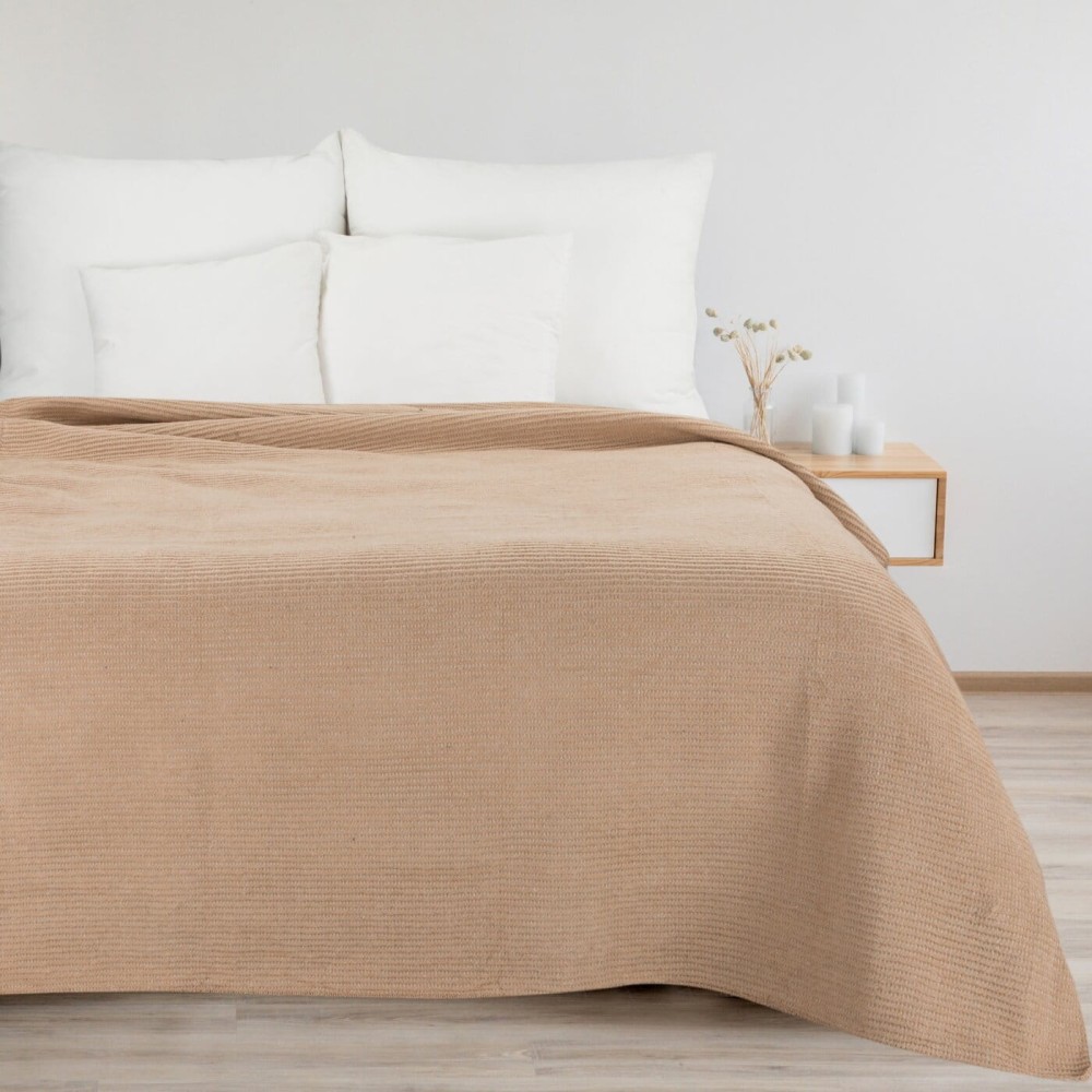 Koc Bawełna Akryl Amber Boho 150x200 Beż