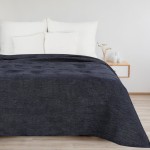 Koc Bawełna Akryl Amber Boho 150x200 Granat