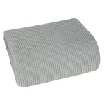 Koc Bawełna Akryl Amber Boho 150x200 Srebrny