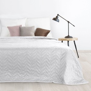 Narzuta Luiz 220x240 Srebrna