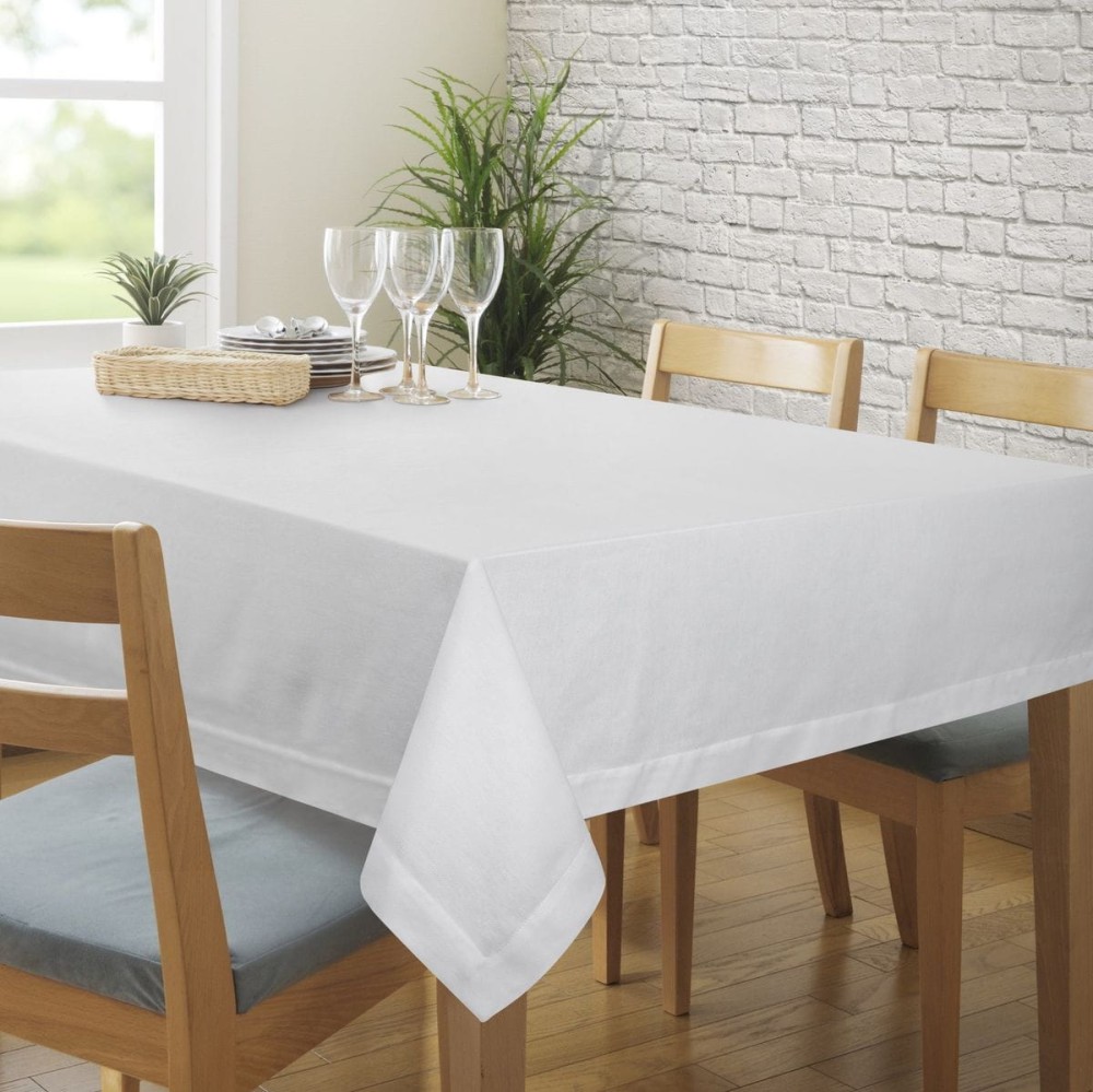 Obrus Plamoodporny Kelsi 150x260 Biały
