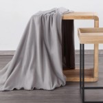 Koc Polarowy 150x200 Srebrny