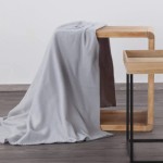 Koc Polarowy 150x200 Popiel