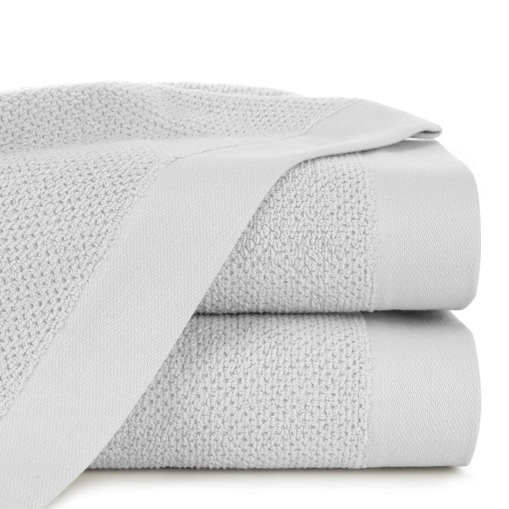 Ręcznik Frotte Riso Lux 30x50 Srebrny 02
