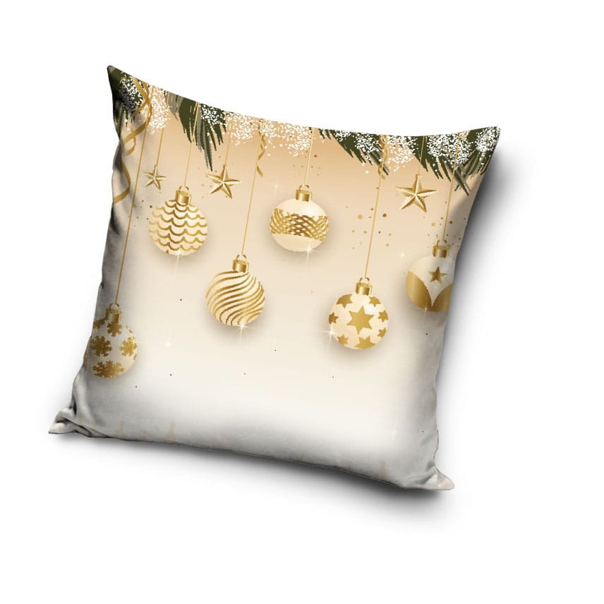 Poszewka Świąteczna 40x40 Bombki 1231