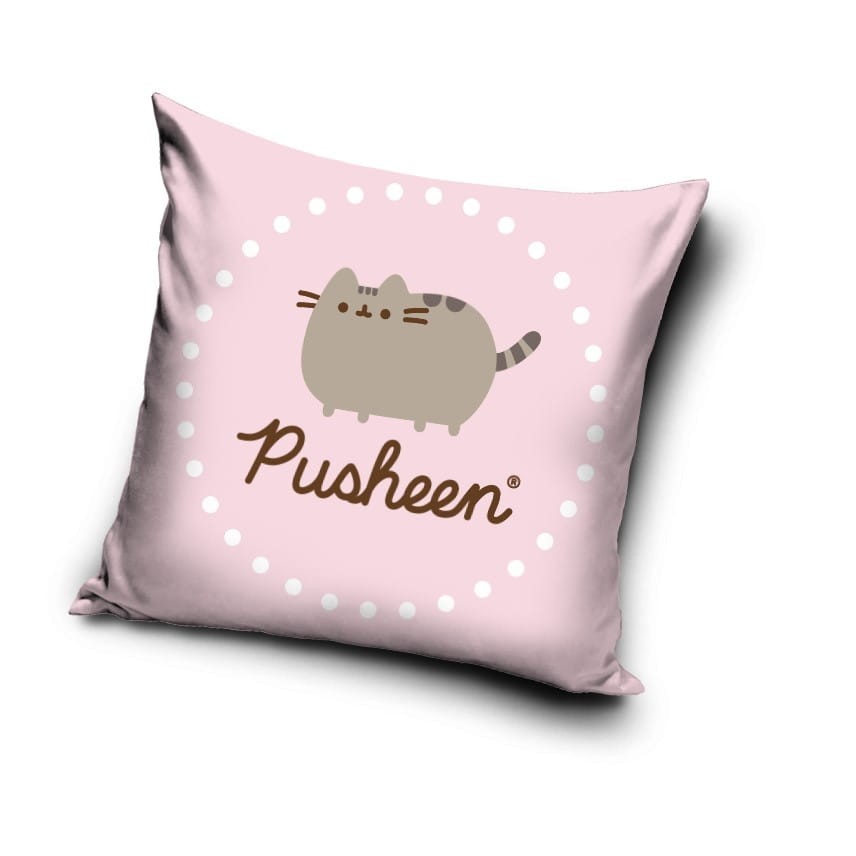 Poszewka Dziecięca Licencyjna 40x40 Pusheen 4009