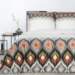 Pościel Satyna Bawełniana 160x200 Nika 21 Folk