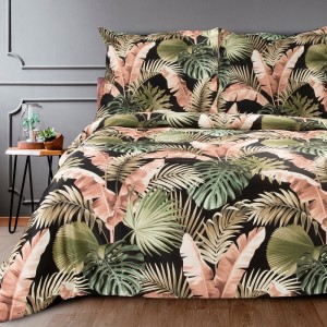 Pościel Satyna Bawełniana 160x200 Nika 41 Dżungla
