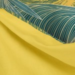 Pościel Satyna Bawełniana Melania 220x200 Liście