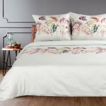 Pościel Satyna Bawełniana 220x200 Nika 42 Kwiaty