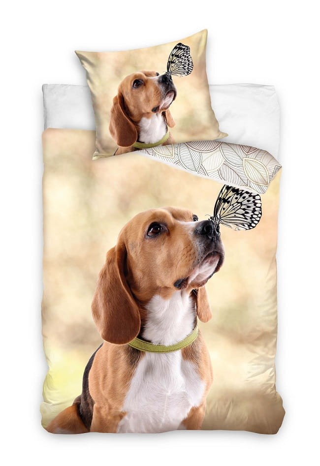 Pościel Dziecięca 100% bawełna 140x200 Pies 4007